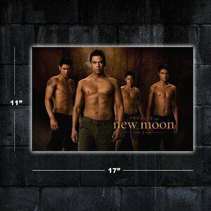 Twilight Jacob Black Family Shirtless movie poster - 11x17 wall art print merch